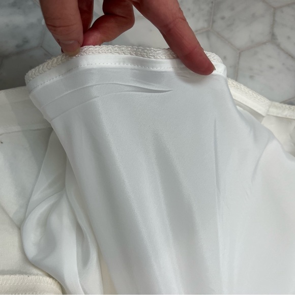 Marc Jacobs Size 6 white cotton fully lined skirt - Picture 6 of 8